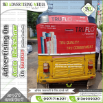 Auto-Rickshaw-Advertising-Truflo-by-handware-Pump-and-Pipes-Guntur-AP