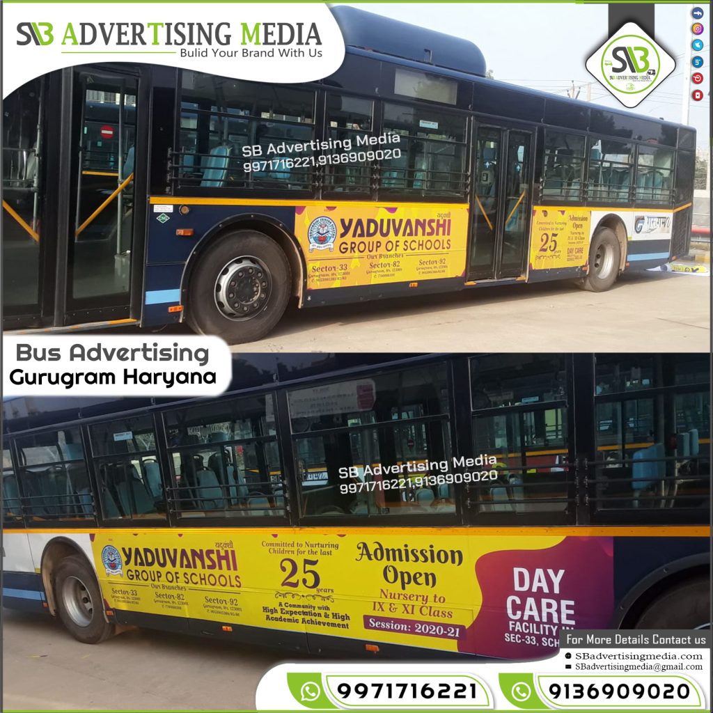 Citi-buses-branding-yaduvanshi-group-of-institutions-schools