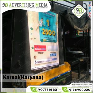 Auto rickshaw advertising services in Karnal Haryana