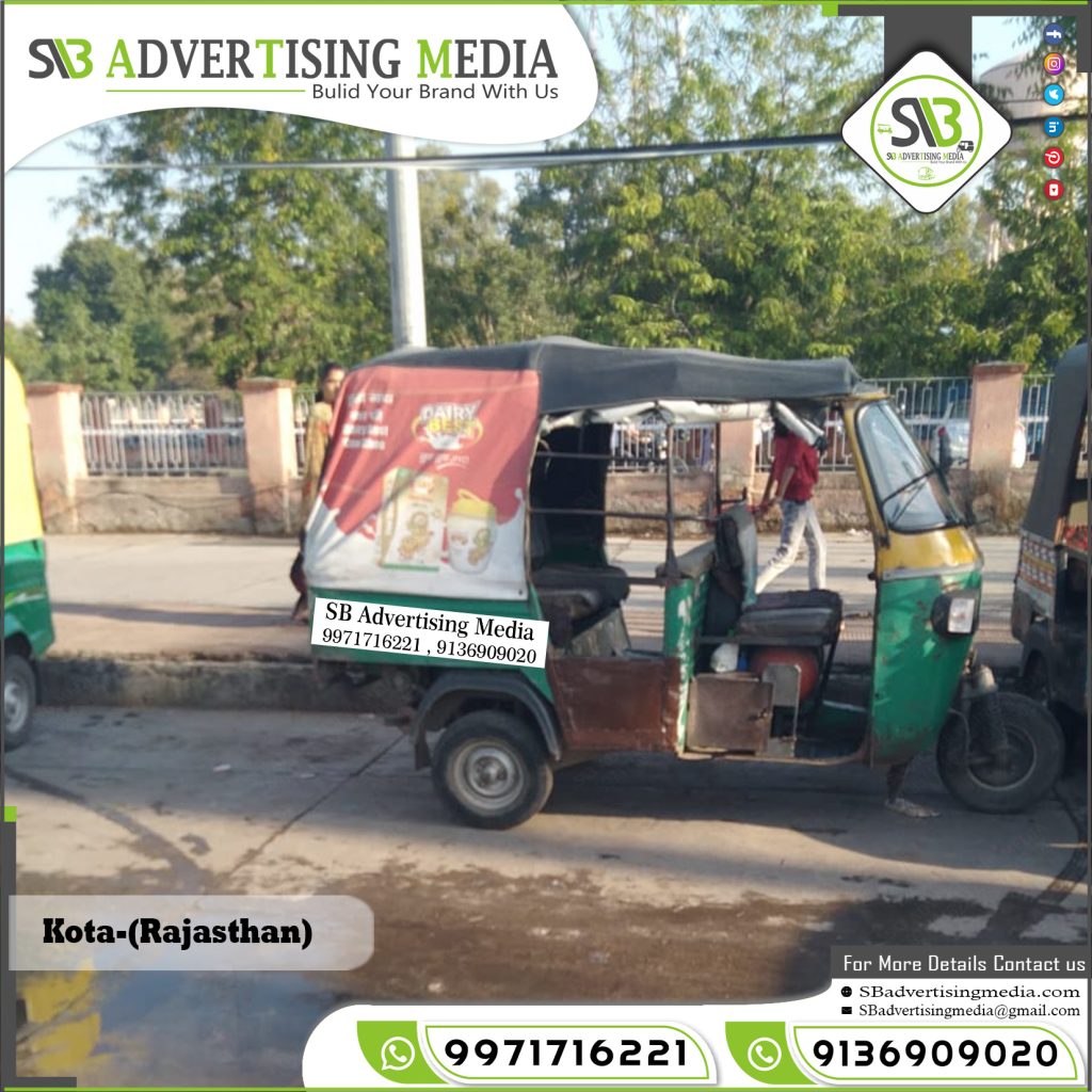 auto rickshaw branding ashirvad water tank kota rajasthan