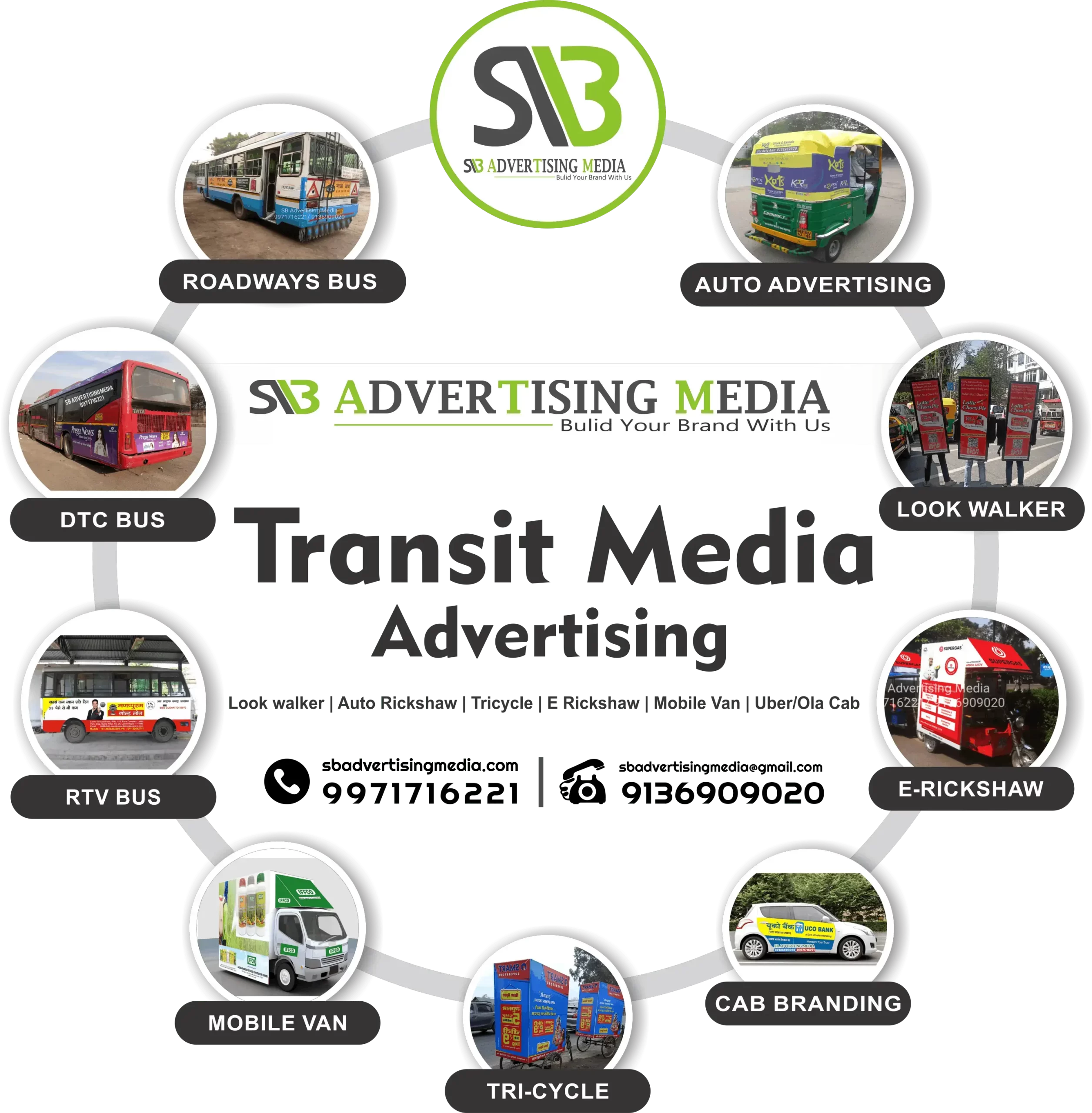 transit media advertising website banner sb